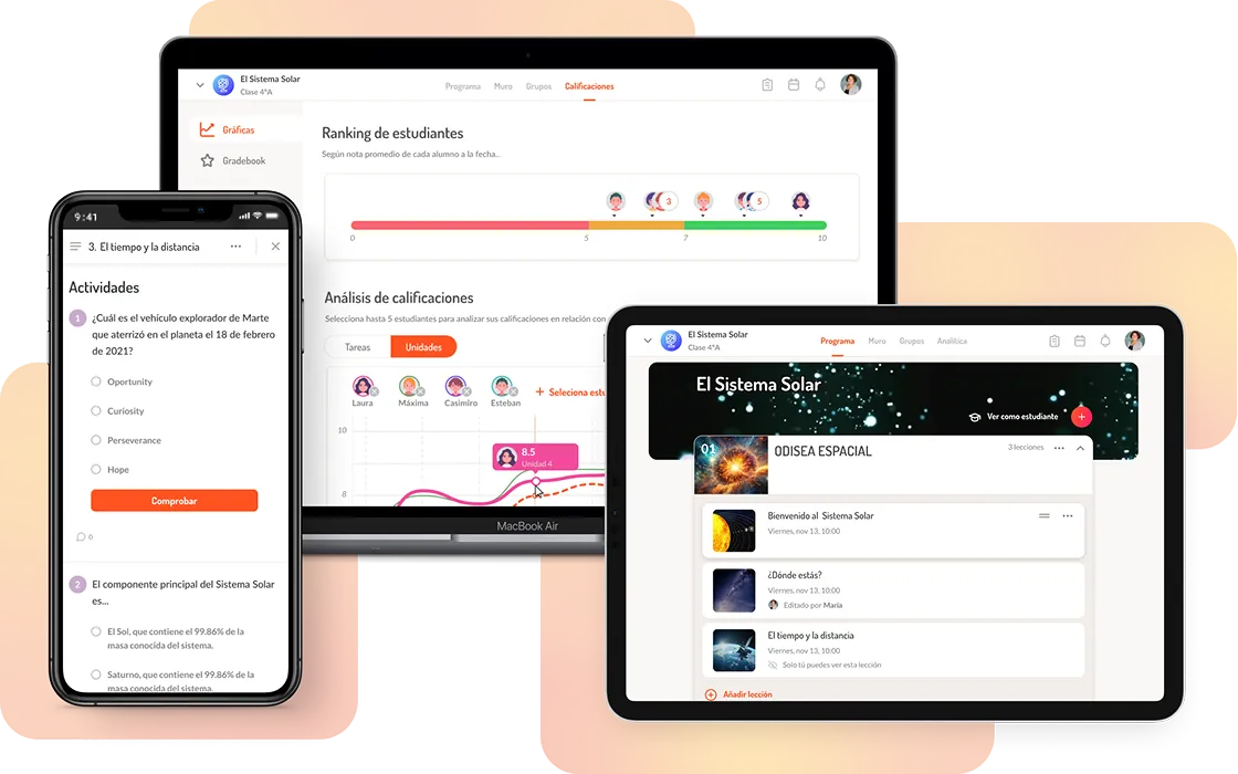 Tangerine platform screenshot
